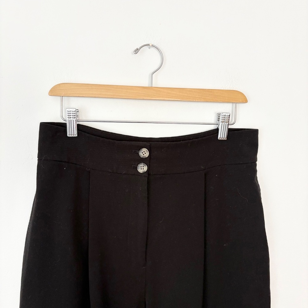 Club Monaco Black High-Waist Tailored Pants - Picture 2 of 6